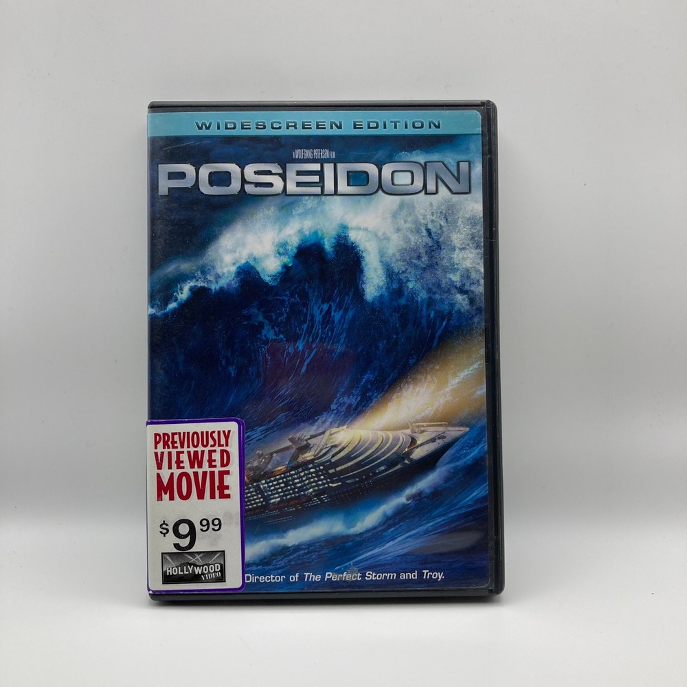 Poseidon DVD Widescreen Edition 2006 Action‎ Adventure Movie Warner Bros PG-13